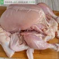 Pollo deshuesado relleno en el horno