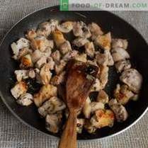 Pilaf desmenuzable con calabaza y carne al estilo azerbaiyano