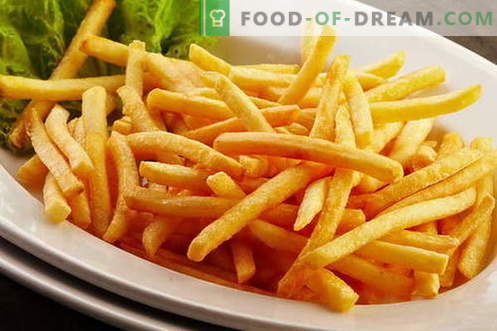 Las papas fritas caseras son más sabrosas, más naturales y más baratas que en McDonalds. Cómo cocinar papas fritas en casa.