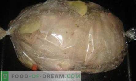 Recetas favoritas de pato al horno en el horno.