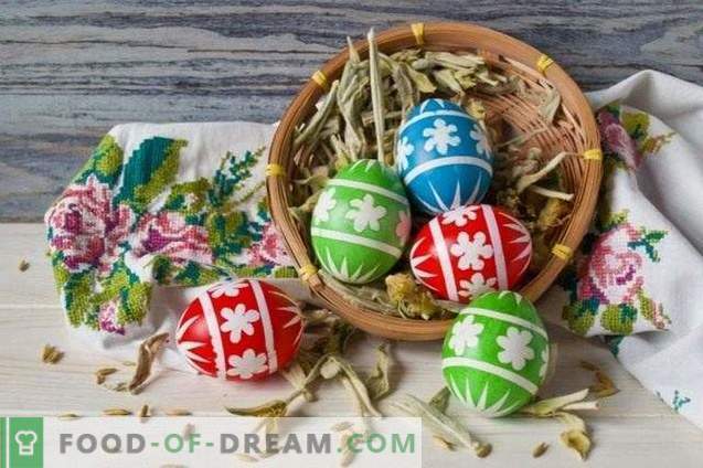 Hermosos huevos de Pascua hágalo usted mismo