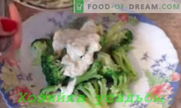 Cocinar platos de col brócoli