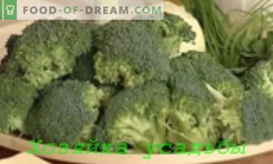 Cocinar platos de col brócoli
