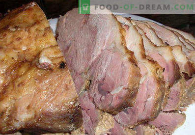 Cerdo al horno en carne de cerdo casera, recetas
