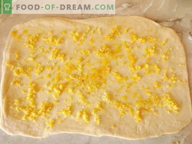 Pan cítrico con glaseado de limón cremoso