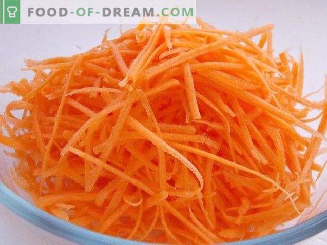 Zanahoria coreana deliciosa