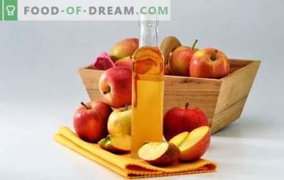 Ябълков оцет: как да го готвя правилно. Тайните на готвене на оцет от ябълки у дома