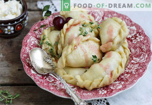Empanadillas con cerezas - las mejores recetas. Cómo cocinar de forma adecuada y sabrosa las albóndigas con cerezas en casa.