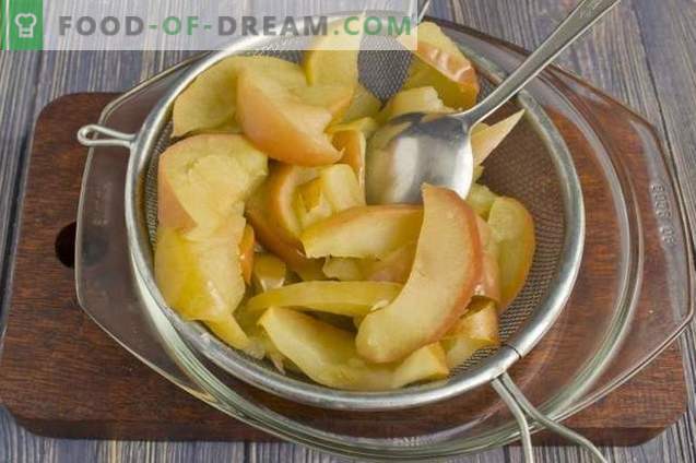 Souffle de manzana con gelatina