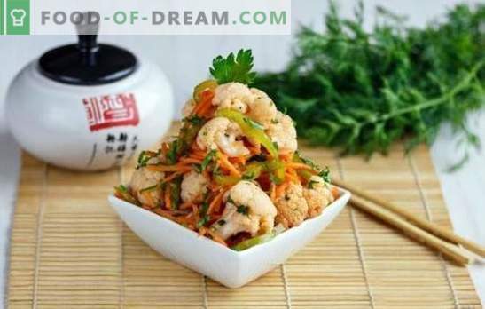 Bocadillos coreanos: ¡los más fragantes y deliciosos! Recetas para diferentes bocadillos coreanos de berenjenas, pollo, calabacín, zanahorias y tomates