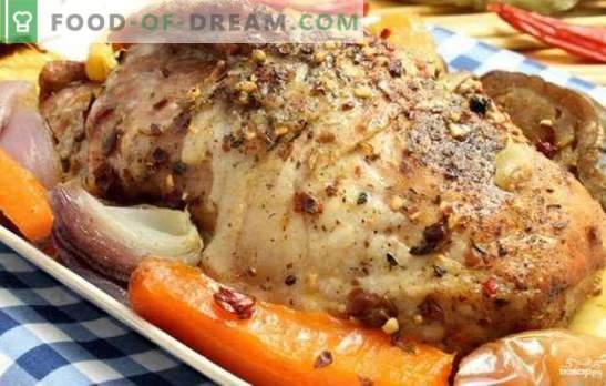 Recetas de carne de cerdo en escabeche al horno - carne de cerdo, panecillos. Cerdo marinado en el horno: en la manga, papel aluminio y en la sartén