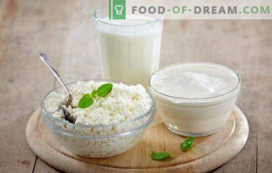 Un producto útil es el requesón hecho con leche y kéfir en casa. Todos los secretos de cocinar requesón casero de leche y kéfir