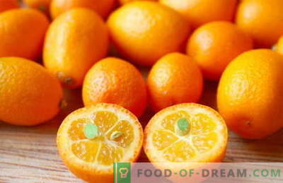 Kumquat - propiedades útiles y uso en la cocina. Recetas con kumquat.