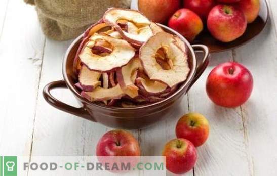 Cómo secar manzanas en casa es una solución simple para la cosecha de verano. ¿Qué cocinar de manzanas secas en casa?