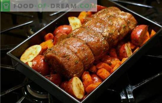 Cerdo con verduras en el horno, ¡siempre delicioso! Cómo cocinar carne de cerdo con verduras en el horno: recetas sencillas y festivas