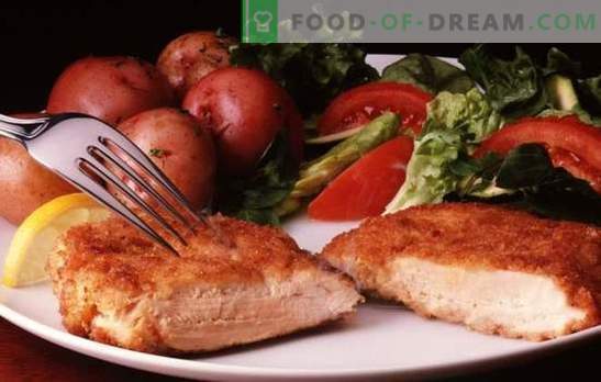 Chuletas de pavo: plato de carne tierna y saludable. Una selección de excelentes recetas diarias de chuletas de pavo