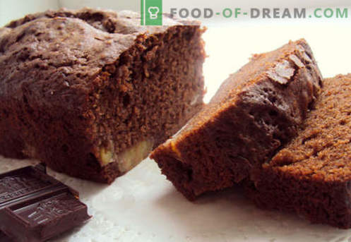 Pastel de chocolate - las mejores recetas. Cómo cocinar rápidamente y sabroso un pastel de chocolate.