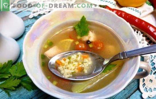 Sopa de pescado con mijo: oreja al estilo ruso! Recetas sencillas para sopa de pescado con mijo de pescado fresco, congelado y enlatado