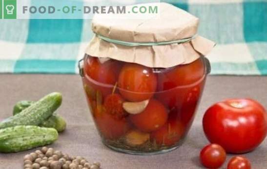 Tomates en conserva para el invierno: delicioso almacenamiento. Recetas de tomates en conserva para el invierno