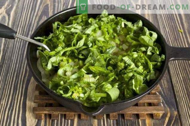 Sopa verde para el invierno - aderezo para sopa de espinacas y apio