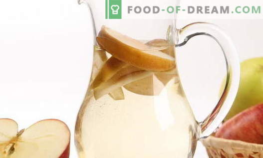 Compota de manzanas - las mejores recetas. Cómo hacer correctamente y sabrosa compota hecha de manzanas.