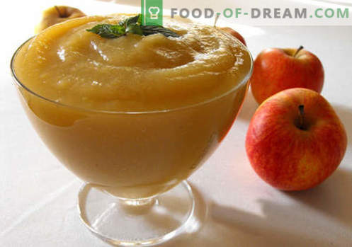 Compota de manzana - las mejores recetas. Cómo cocinar de forma adecuada y deliciosa la compota de manzana.