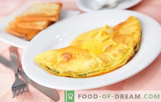 Recetas deliciosas para lo que se puede cocinar de los huevos rápida y fácilmente. Desayunos ligeros, bocadillos y postres que se pueden hacer a partir de huevos rápidamente