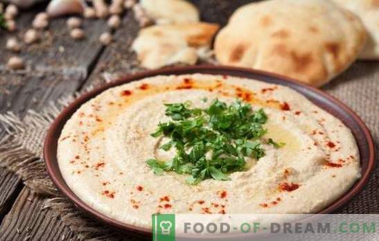 Hummus de garbanzos hecho en casa: una alternativa al puré de papas. Hummus de garbanzos en casa: cómo cocinar adecuadamente