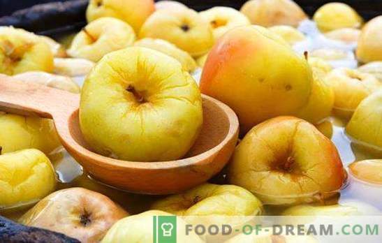 Manzanas empapadas en casa - ¡la fortificación ha comenzado! Las mejores recetas para manzanas asadas en casa en barriles y latas