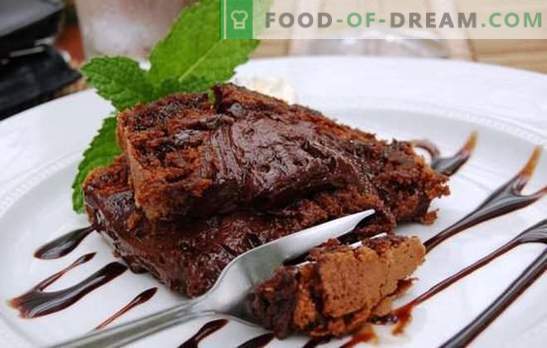 Brownies en una olla de cocción lenta - ¡para dientes dulces de chocolate! Diferentes recetas para un increíble postre brownie en una cocina lenta