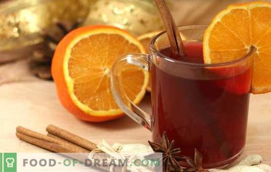 Vino caliente con naranja: ¡la bebida más invernal, fragante y cálida! Cocinando todo el vino caliente con naranjas