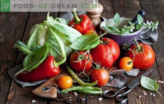Repollo con tomates para el invierno: agridulces, salados, en escabeche, en escabeche. Secretos de repollo perfecto con tomates para el invierno