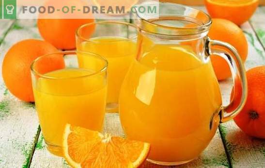 Una opción económica para una familia numerosa: cómo hacer 9 litros de jugo de 4 naranjas. Secretos del delicioso jugo barato