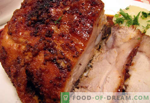 Jamón De Cerdo - Las mejores recetas. Cómo cocinar correctamente y sabroso el jamón de cerdo en casa.