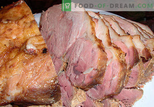 Jamón De Cerdo - Las mejores recetas. Cómo cocinar correctamente y sabroso el jamón de cerdo en casa.