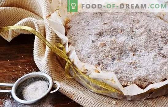 Tarta de manzana seca - ¡No hay necesidad de amasar la masa! Recetas de diferentes pasteles secos con manzanas en un señuelo, harina de avena, harina