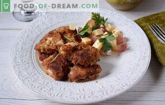 Pollo empanado marinado en salsa de soja: ¡cocina durante 20 minutos! Receta fotográfica paso a paso de filete de pollo rebozado con sabor oriental