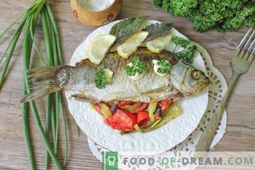 Dos de las recetas más deliciosas y rápidas para cocinar pescado de río (carpa cruciana)