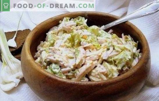 Ensalada de ajo: para vegetarianos y comedores de carne. Una selección de recetas para las más deliciosas ensaladas de ajo