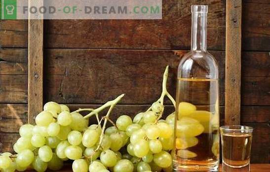Vodka en uvas: tecnología de tintura casera con un 