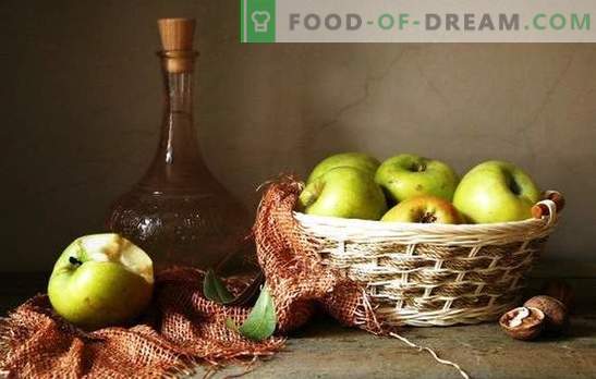 Temporada de manzanas: hacemos un ramo de vino de manzanas sin prensar. Tecnología de vino casero de manzanas sin jugo: las ventajas y desventajas de hacer vino con pulpa de manzana