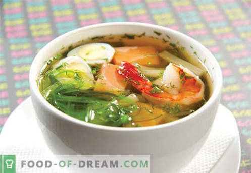Sopa de miso - recetas probadas. Cómo hacer correctamente y cocinado sopa de miso.