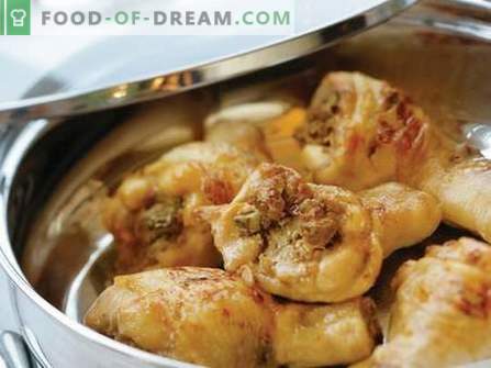 Pollo en la sartén - las mejores recetas. Cómo asar adecuadamente y sabroso el pollo en una sartén.
