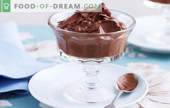 El chocolate mascarpone es el mejor tratamiento para los amantes del chocolate. Recetas de postres de chocolate con mascarpone: simples y complejas