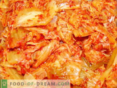 Repollo en coreano - las mejores recetas. Cómo cocinar correctamente y sabroso repollo en coreano.