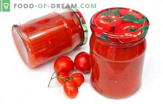 Tomates en pasta de tomate: recetas interesantes para una preparación interesante. Cómo cocinar deliciosos tomates en pasta de tomate