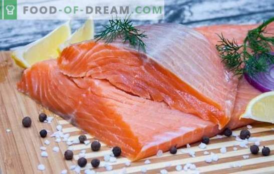 Dieta en pescado rojo: principios y menú para la semana