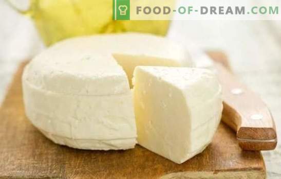 Queso casero: una receta paso a paso para un producto lácteo natural sin aditivos. Los secretos del delicioso queso casero (recetas paso a paso)