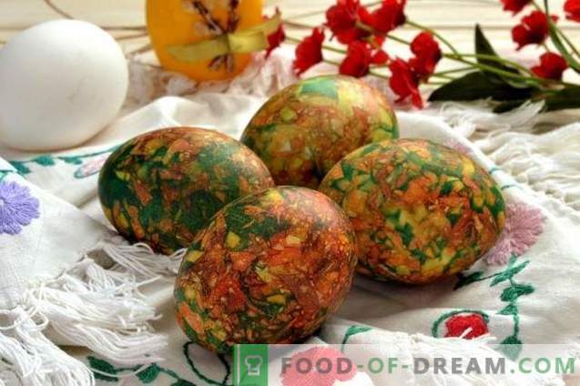 Huevos de mármol para Pascua