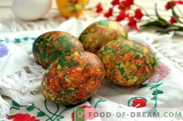 Huevos de mármol para Pascua